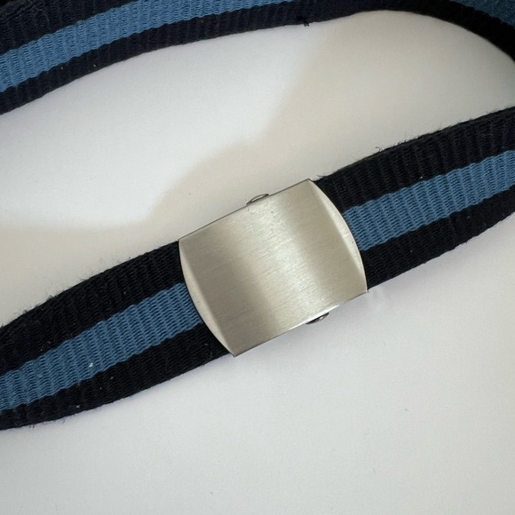 Blue Striped Belt - Picture 3 of 7